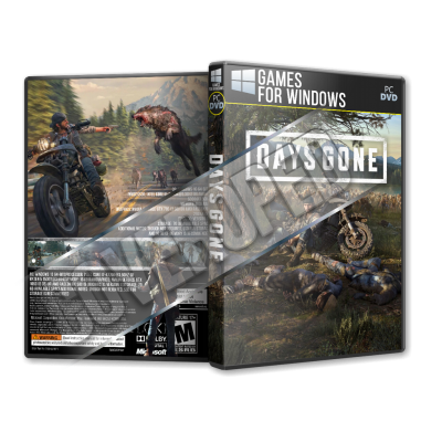 Days Gone Pc Game Cover Tasarımı